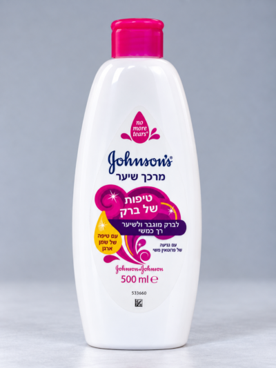 شامبو Johnson’s للأطفال للنعومة واللمعان 500 مل