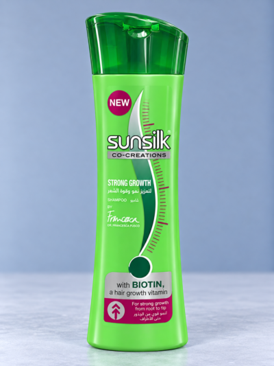 شامبو Sunsilk Strong Growth بالبيوتين