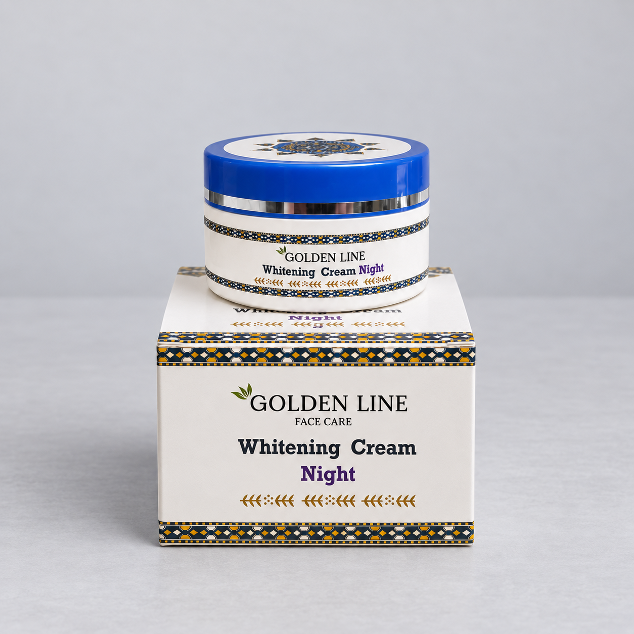 كريم جولدن لاين الليلي Golden Line Whitening Cream Night