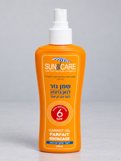 زيت تسمير Sun & Care Carrot Oil SPF 6