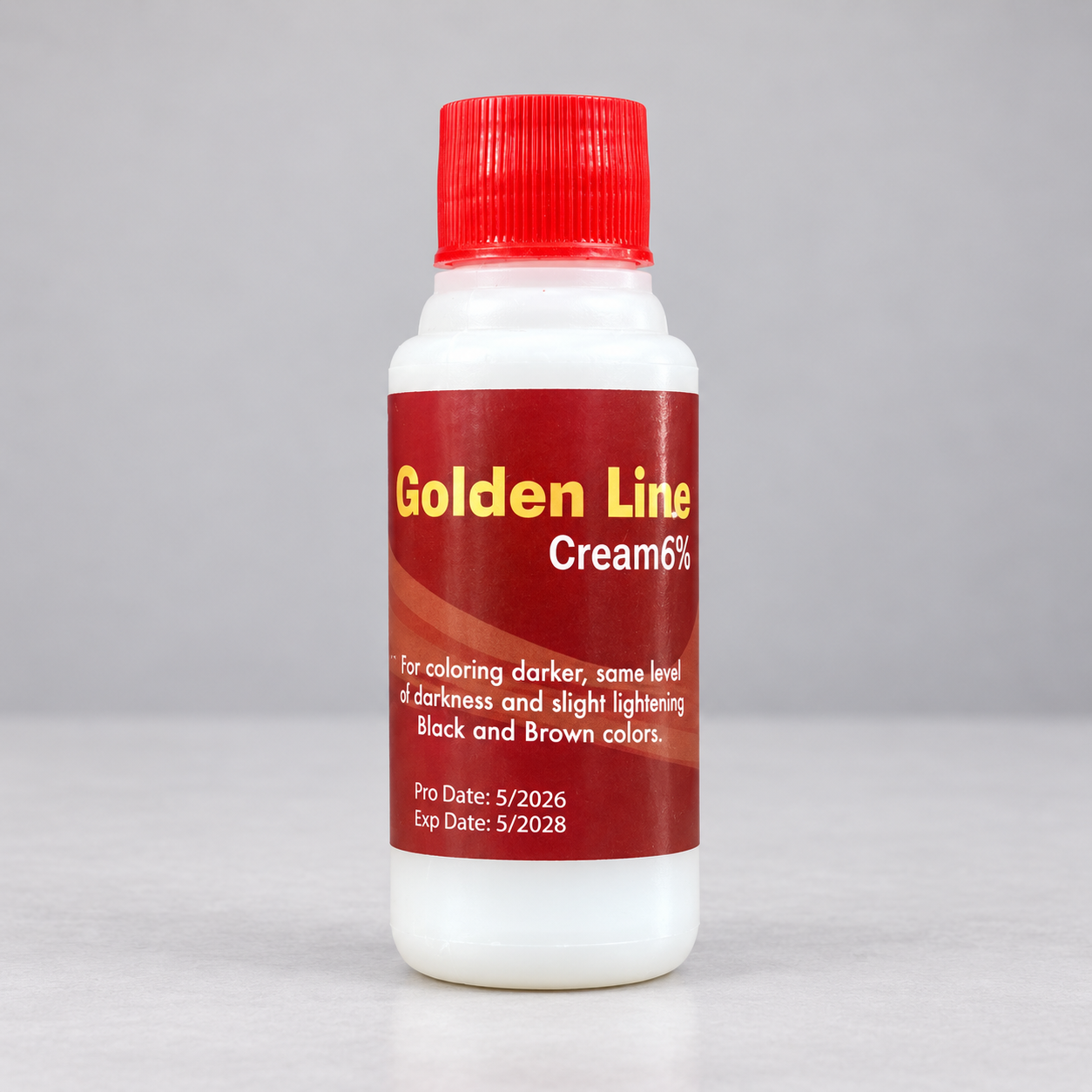 أوكسجين Golden Line Cream 6% لصبغات الشعر