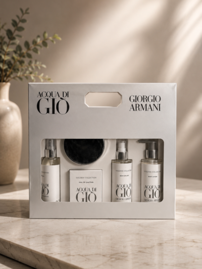 طقم هدايا Golden Collection Acqua di Gio – 4 قطع