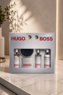 طقم هدايا Golden Collection Hugo Boss – 4 قطع