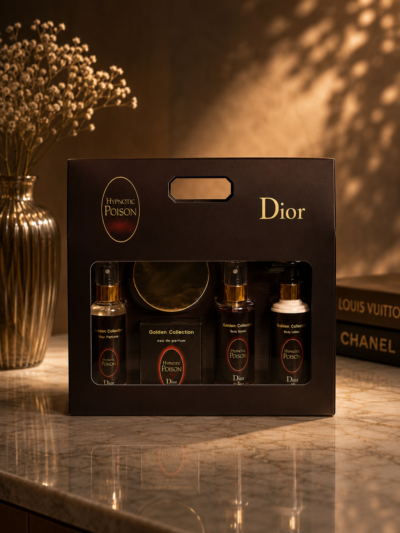 طقم هدايا Golden Collection Hypnotic Poison – 4 قطع