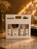 طقم هدايا Golden Collection Lacoste – 4 قطع