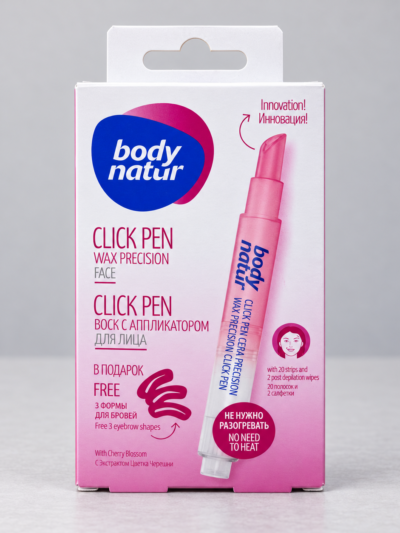 قلم شمع Body Natur Click Pen لإزالة شعر الوجه