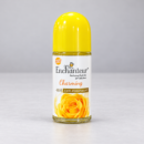 مزيل عرق رول Enchanteur Charming المعطر على خلفية رمادية